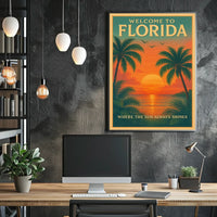 Welcome to Florida Poster