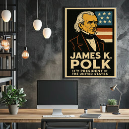 James K. Polk 11th President Poster