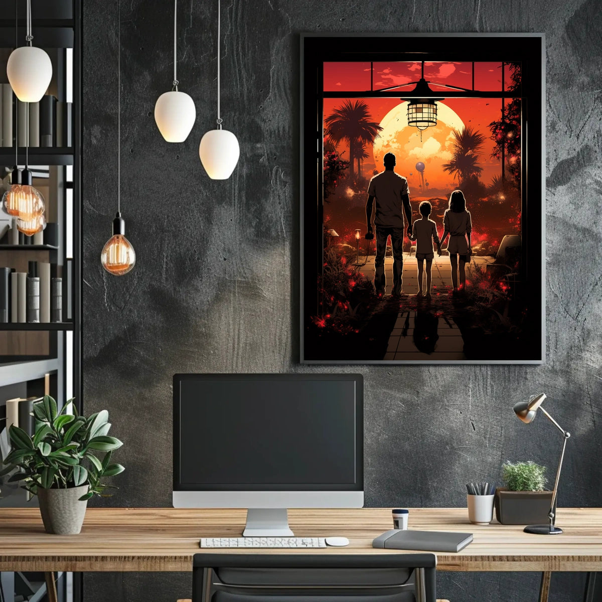 Sunset Journey Poster