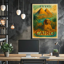 Discover the Wonders of Cairo Poster