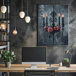 Gothic Elegance Poster