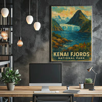 Kenai Fjords National Park Poster