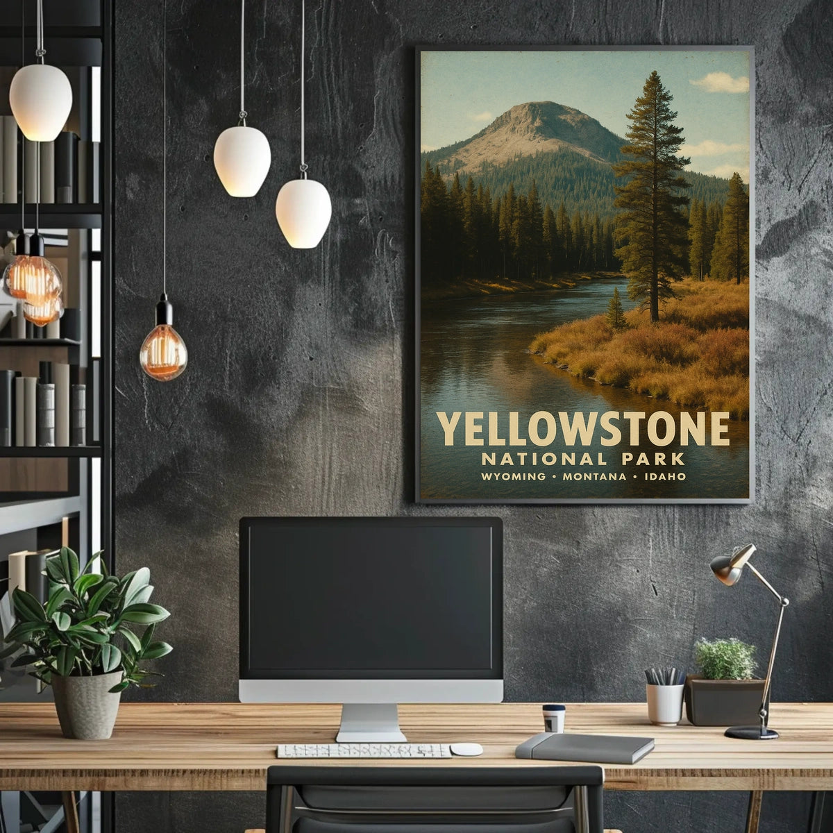Yellowstone National Park Poster