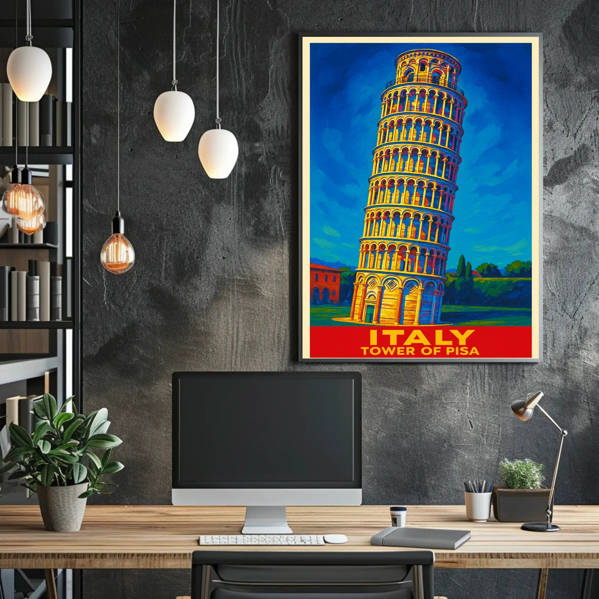 Italy Tower Of Pisa Poster
