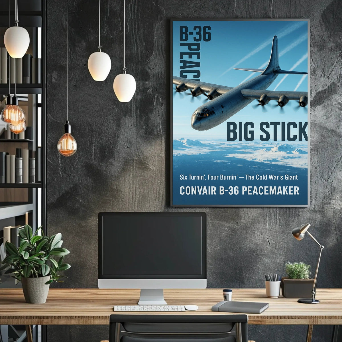 Convair B-36 Peacemaker Poster