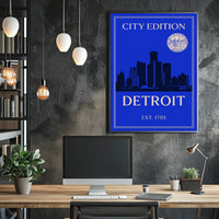 Detroit City Edition Poster