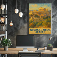 Acropolis of Athens Poster