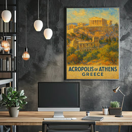 Acropolis of Athens Poster