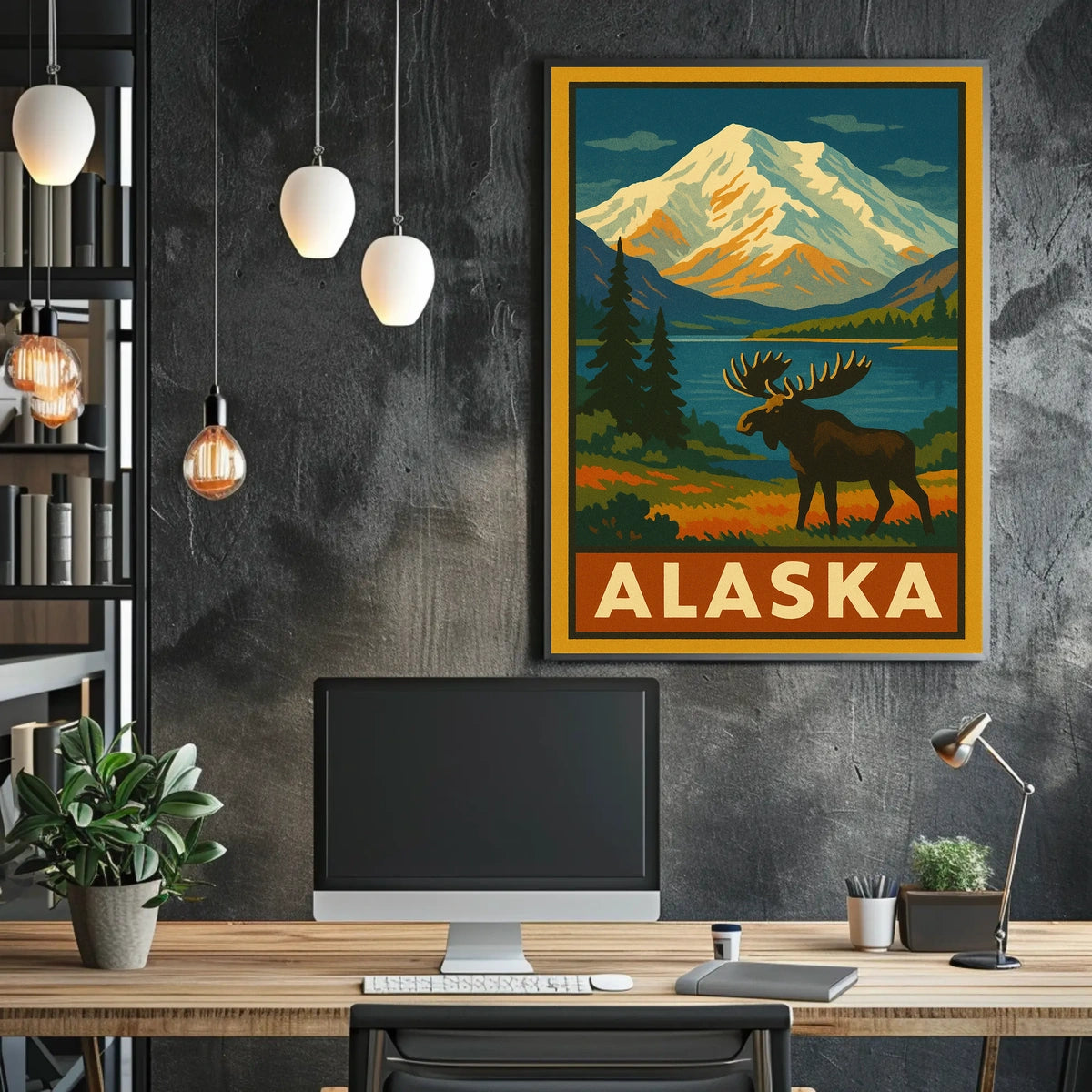 Majestic Alaska Poster