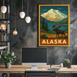 Majestic Alaska Poster