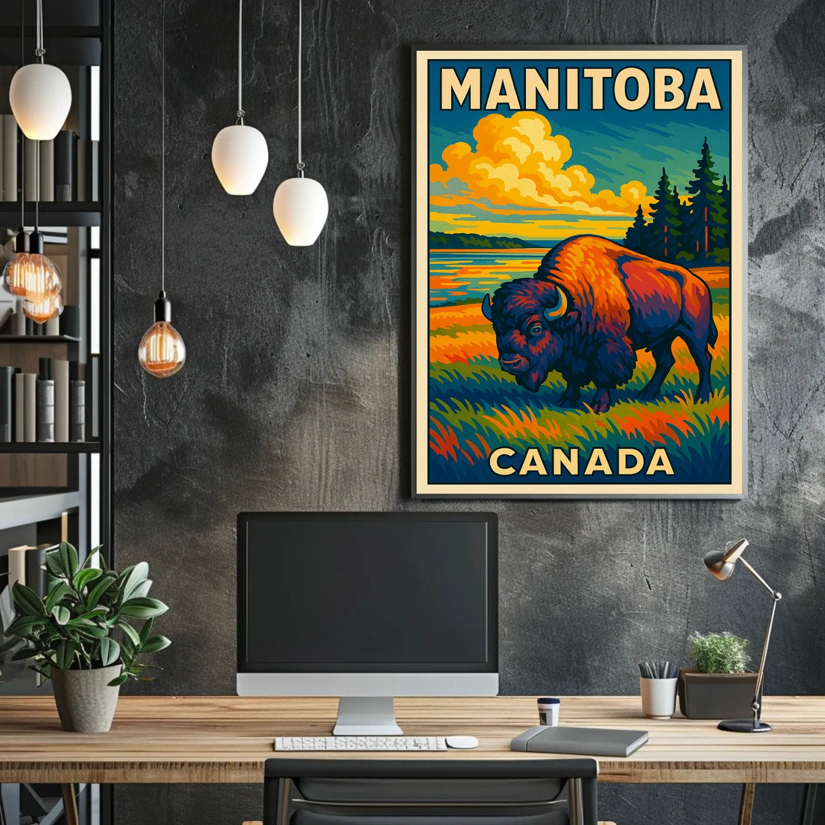 Manitoba Wilderness Poster