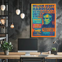 William Henry Harrison 9th President Poster