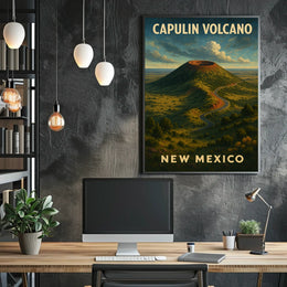 Capulin Volcano New Mexico Poster