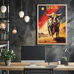 Bull of Strength and Tradition: Cultural or Heritage Poster