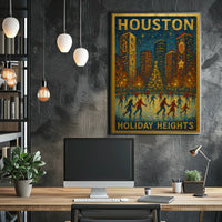 Holiday Heights In Houston Poster