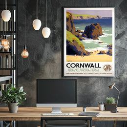 Discover Cornwall Poster