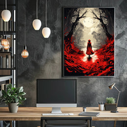 The Enchanted Forest Path Poster