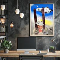 Discover Poland Skiing Adventure Poster