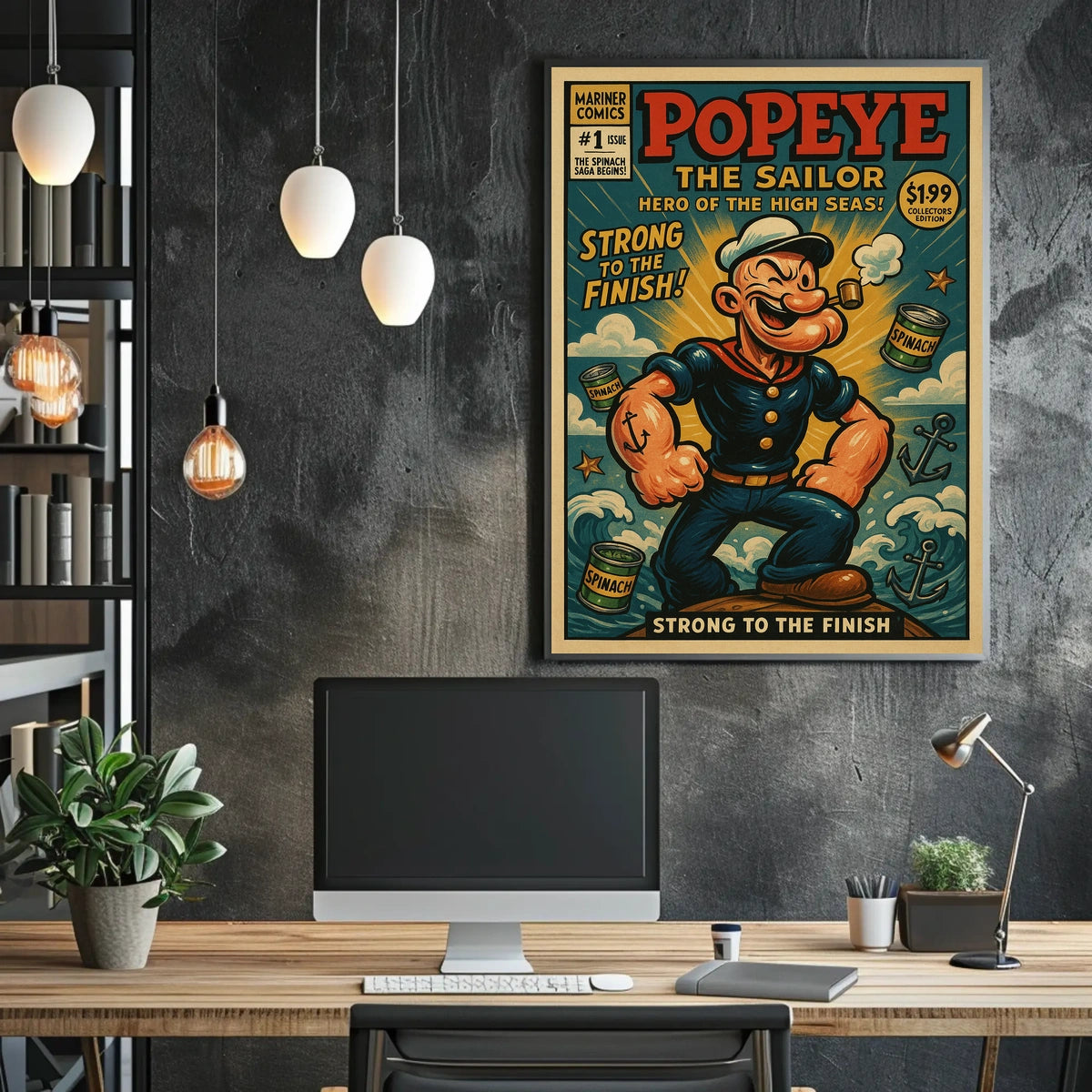 Popeye 1929 Art Poster POP-234