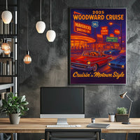2025 Woodward Cruise Poster