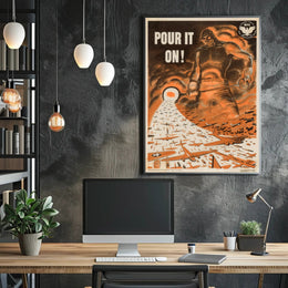 Pour It On! Poster PosterGoat