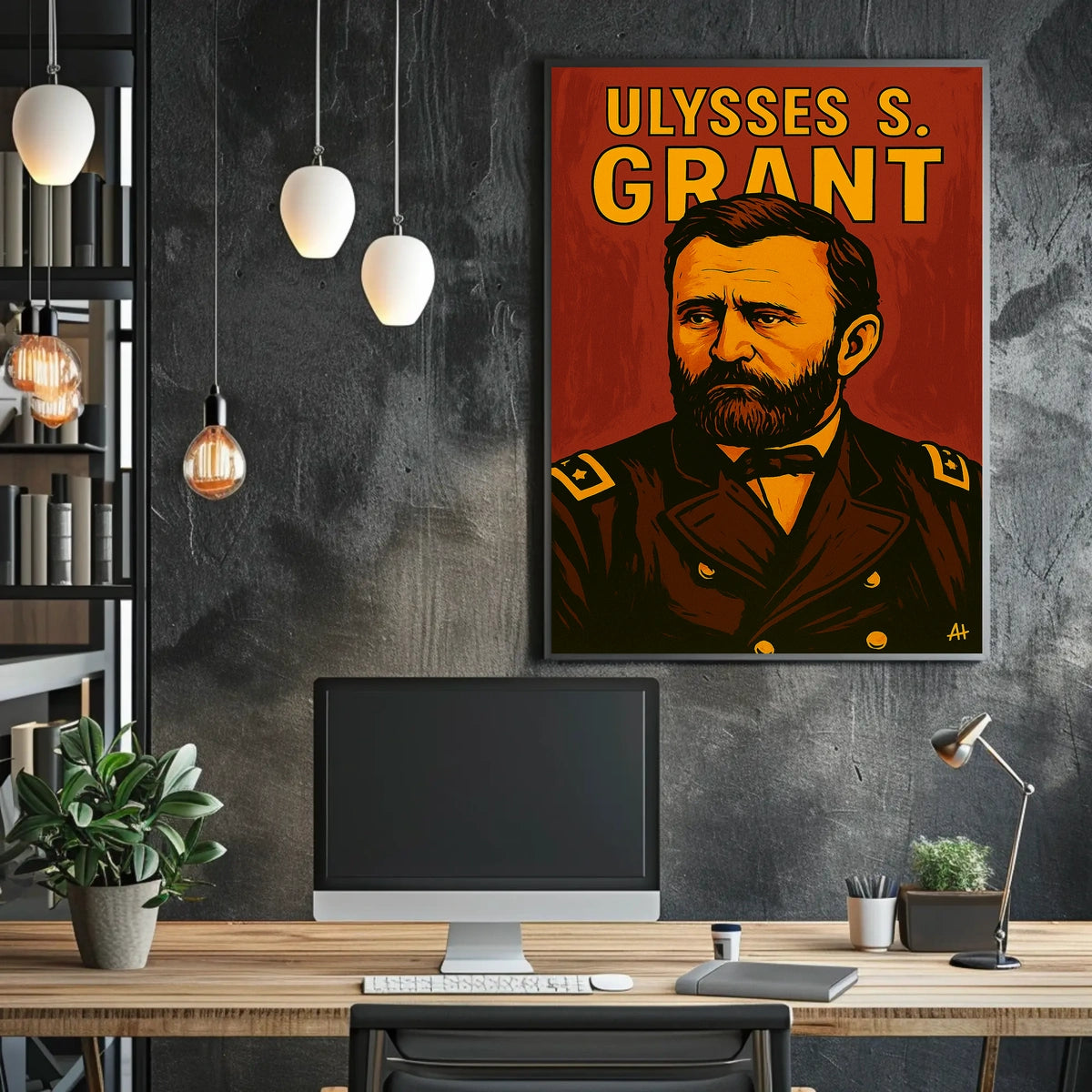 Ulysses Grant Scenic Wanderlust Decor Enthusiasts Poster