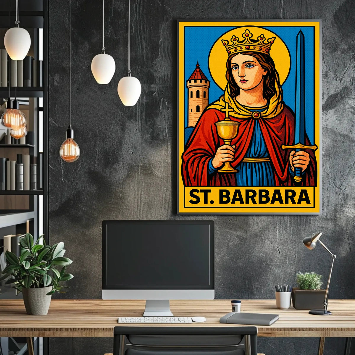 St. Barbara Poster