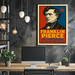 Franklin Pierce 14th President Poster