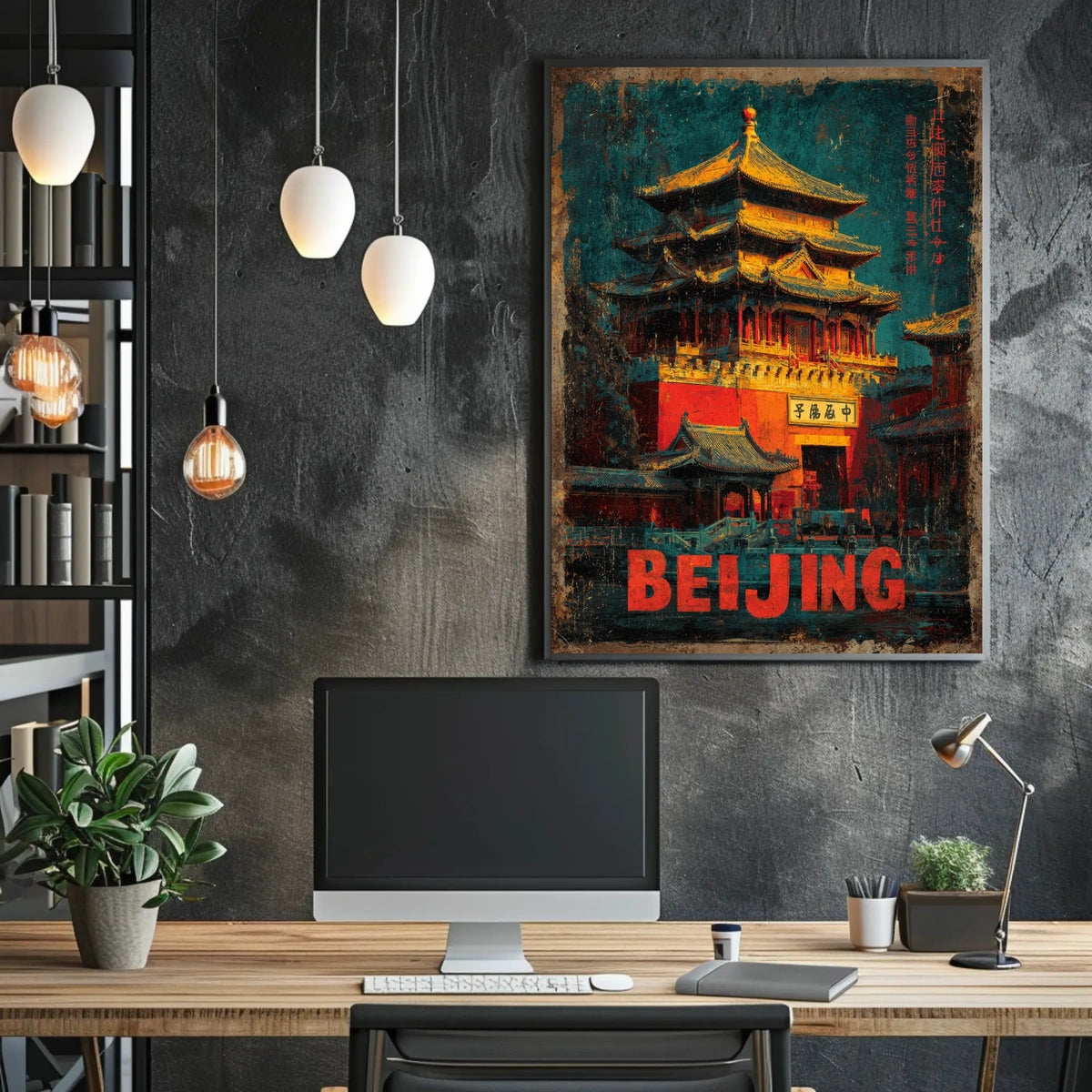 Beijing Architectural Heritage Poster