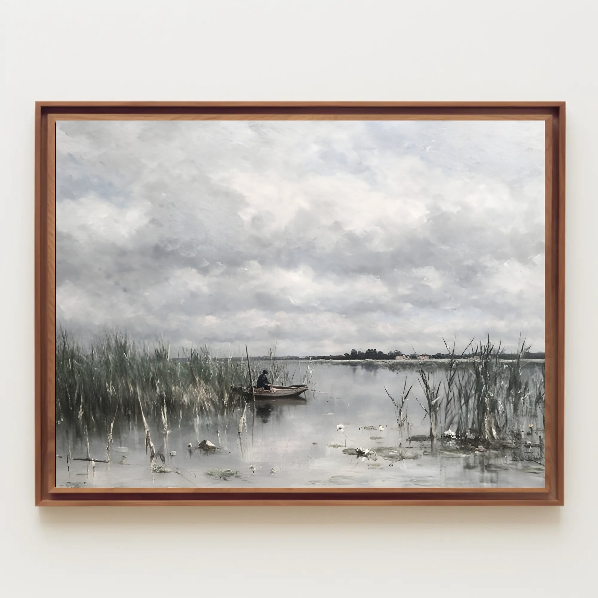 Tranquil Lakeside Poster