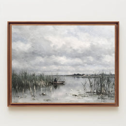 Tranquil Lakeside Poster
