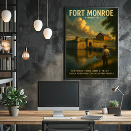 Fort Monroe, Virginia Poster
