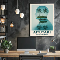 Aitutaki Cook Islands Paradise Poster