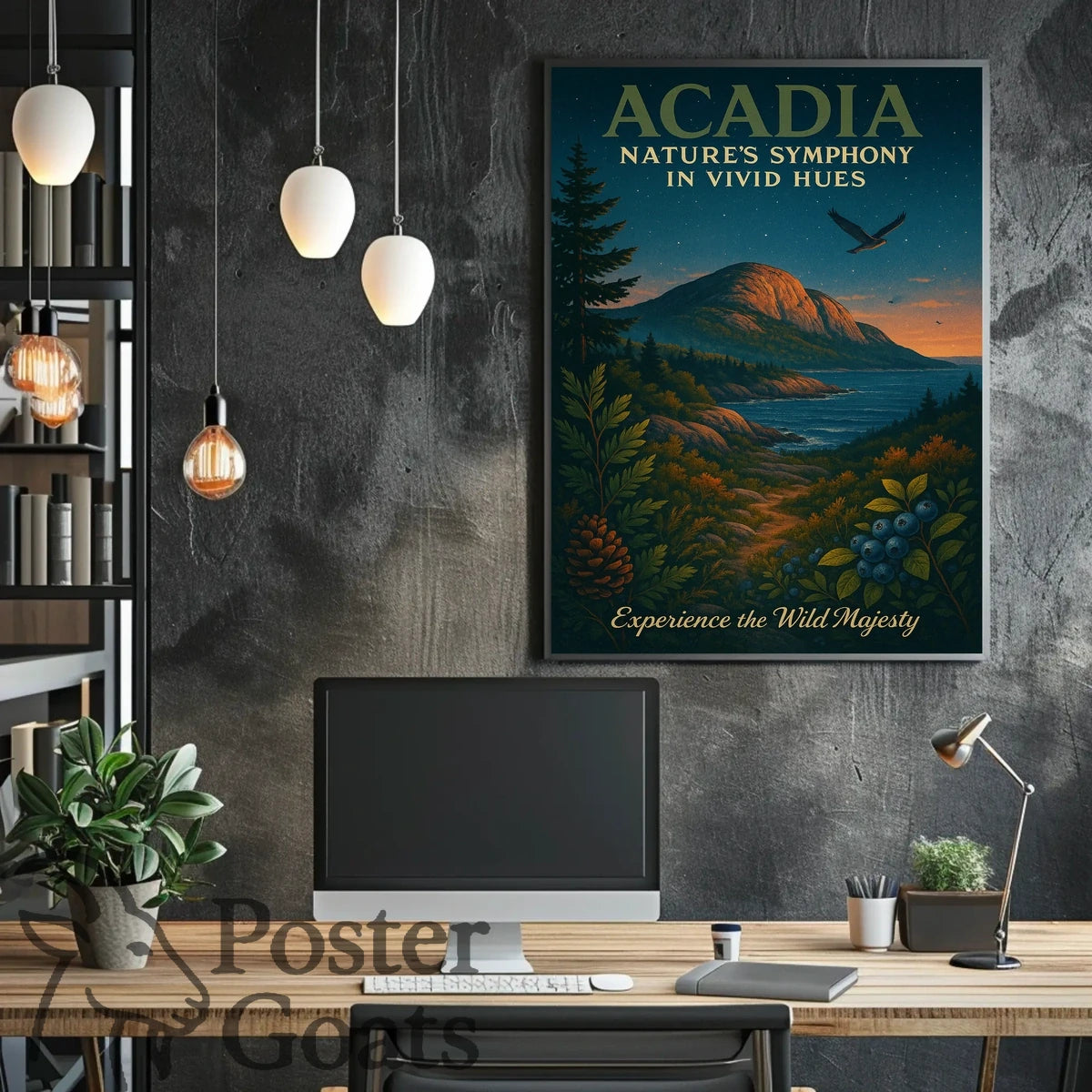 Experience the Wild with Acadia National Park Poster