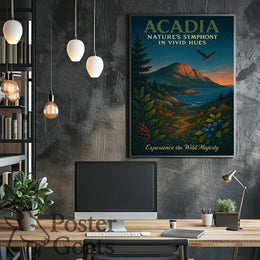Experience the Wild with Acadia National Park Poster