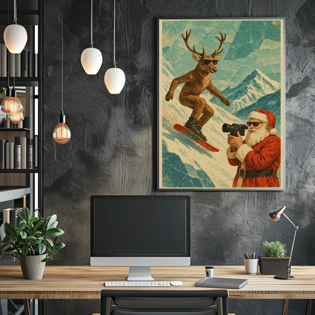 SantaS Extreme Adventure Poster