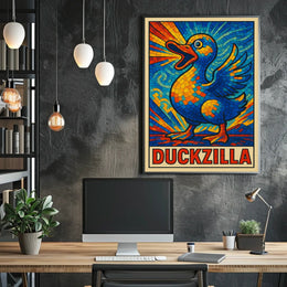 Duckzilla Poster