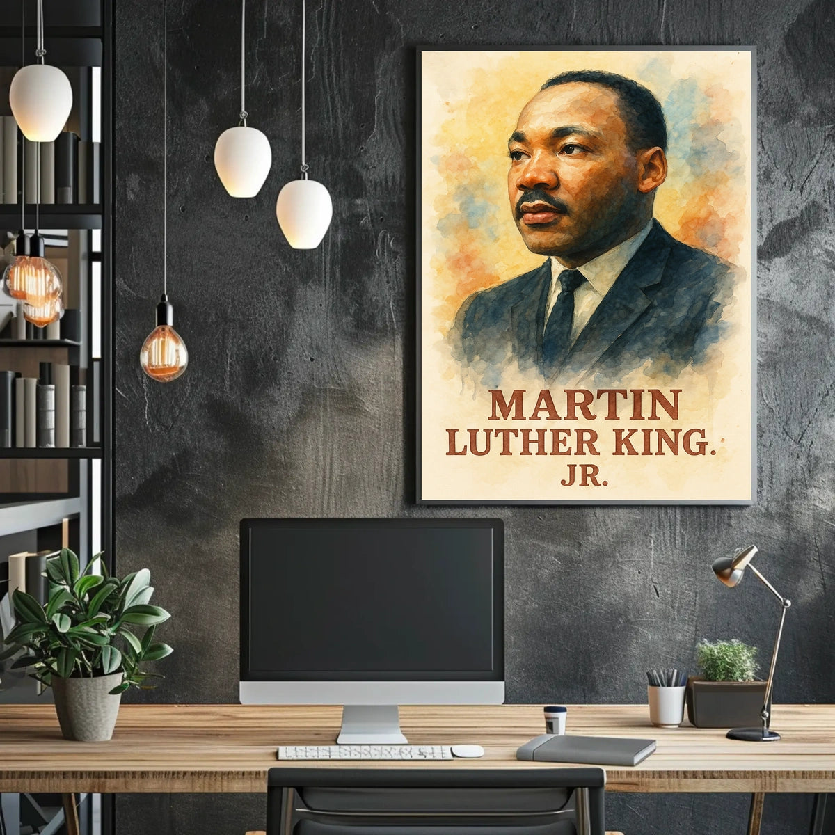 Martin Luther King Jr. Portrait Poster