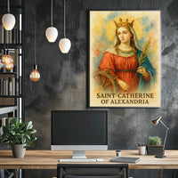 Saint Catherine of Alexandria Poster