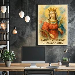 Saint Catherine of Alexandria Poster