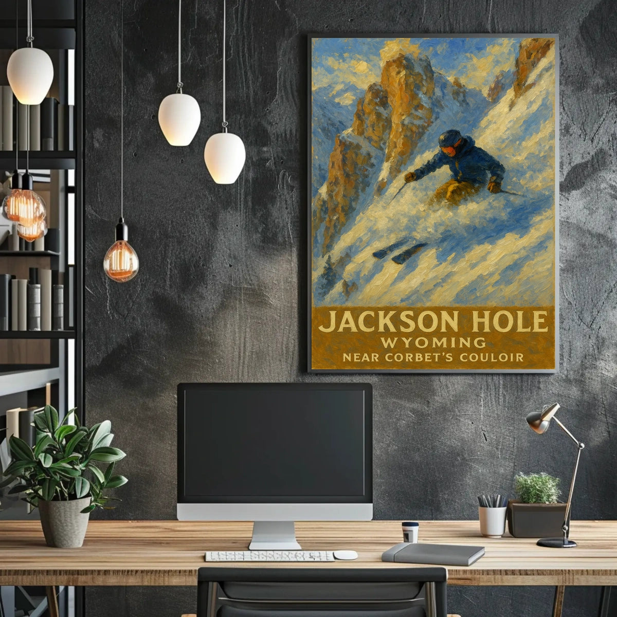 Jackson Hole Adventure Poster