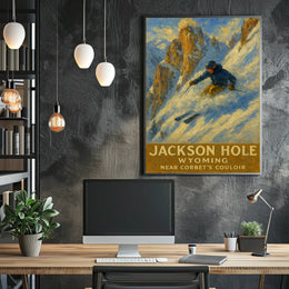 Jackson Hole Adventure Poster
