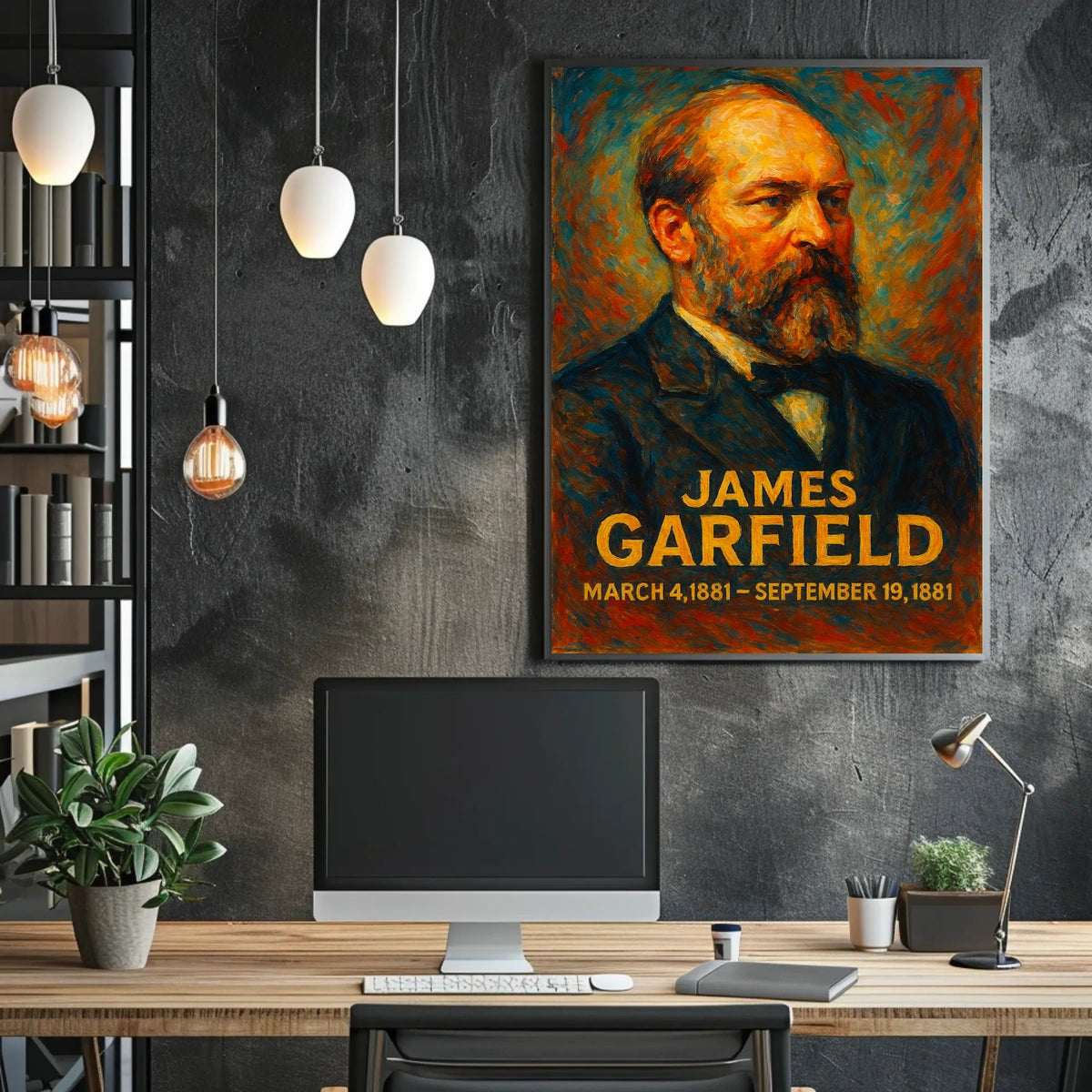 James Garfield Poster