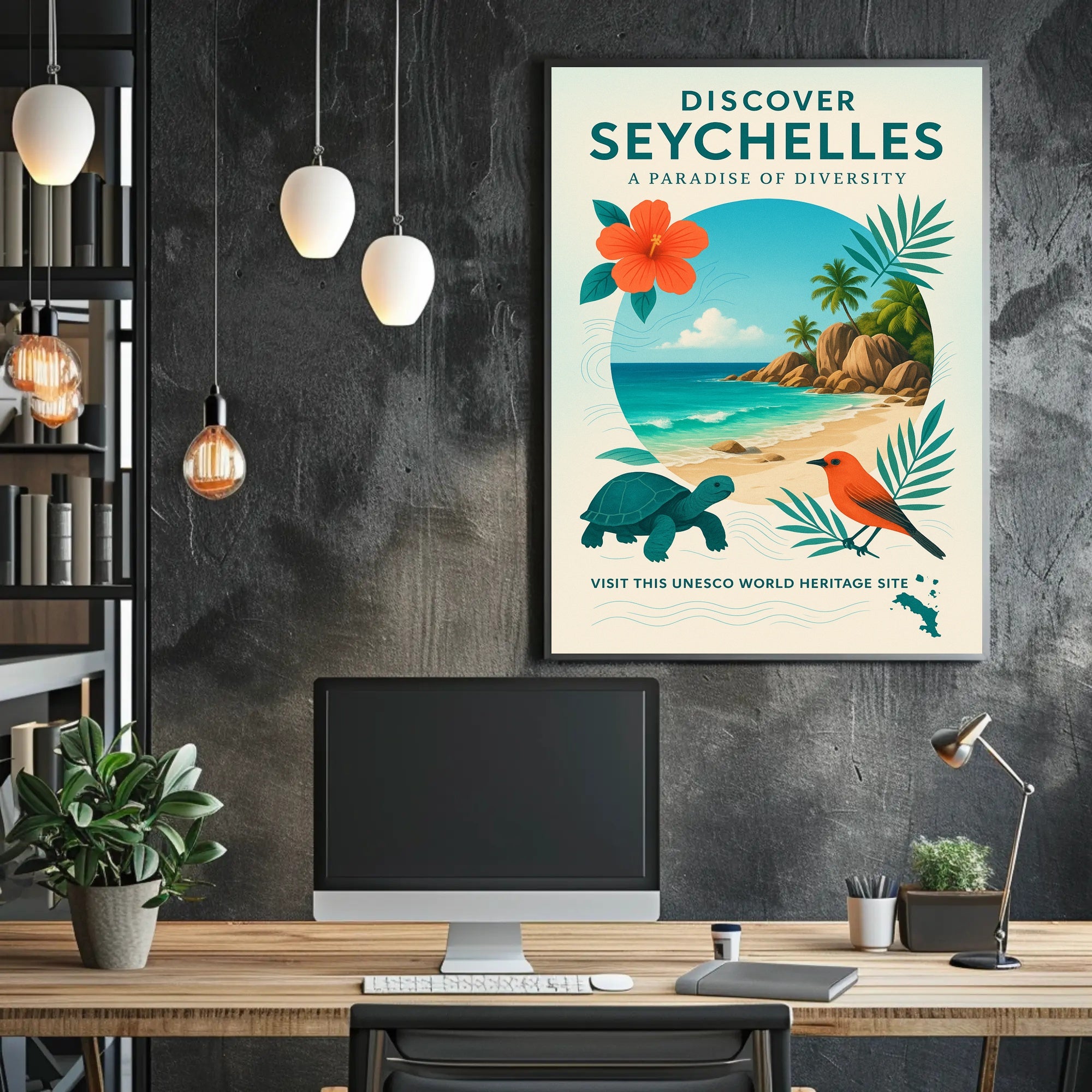 Discover Seychelles  A Paradise of Diversity Poster PosterGoat