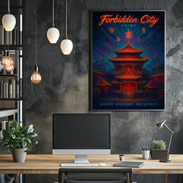 Forbidden City China Poster