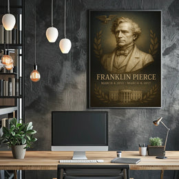 Franklin Pierce 14Th President Poster