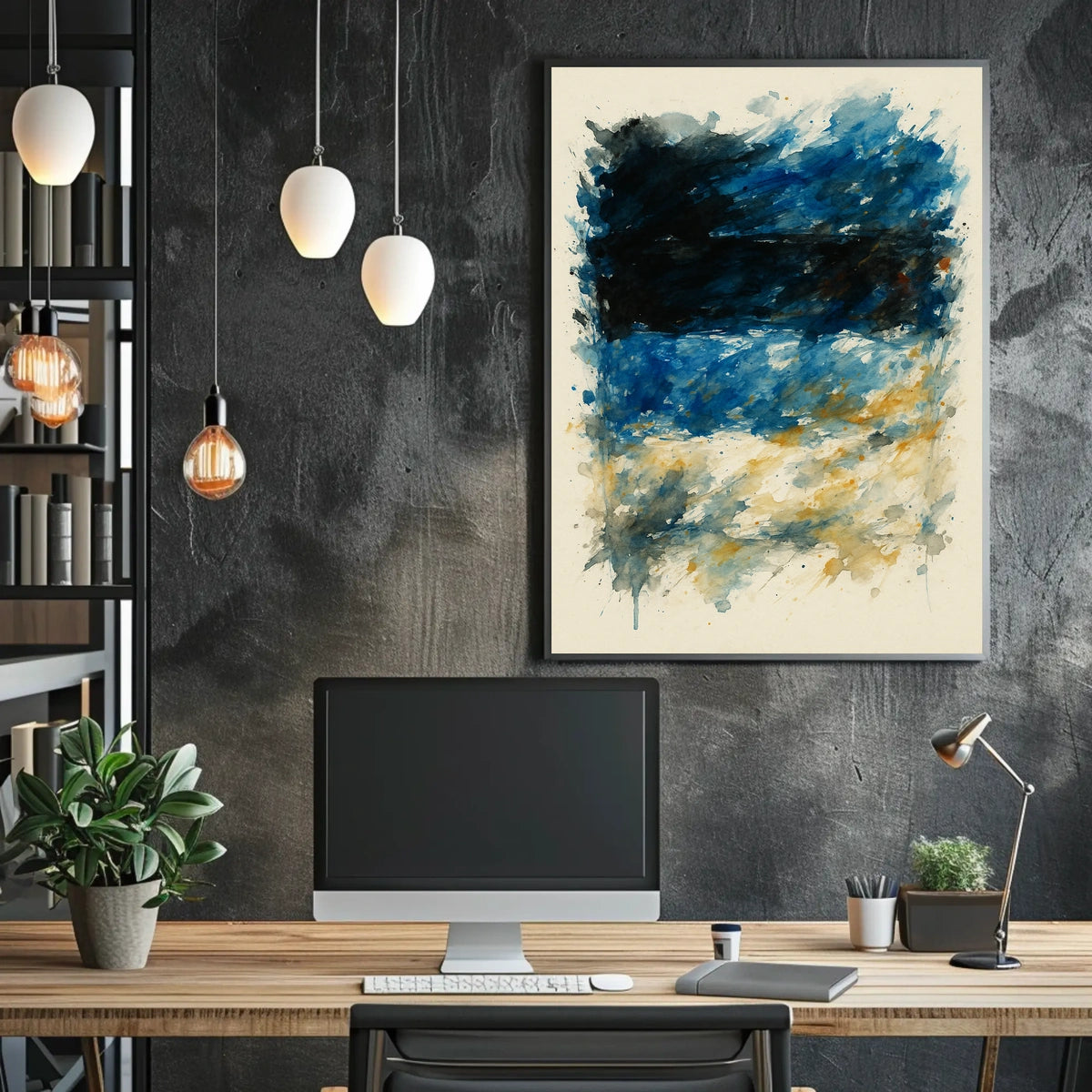 Abstract Expression Abstract Poster