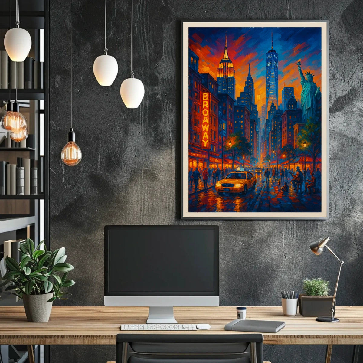 Broadway Nights Poster