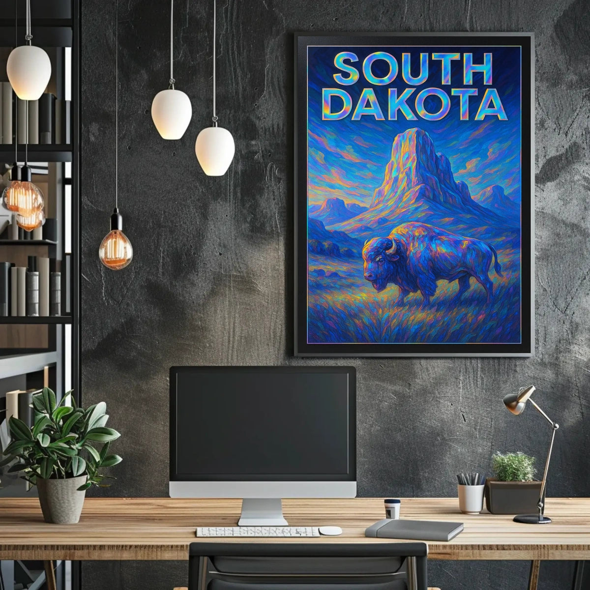 South Dakota Wilderness Poster