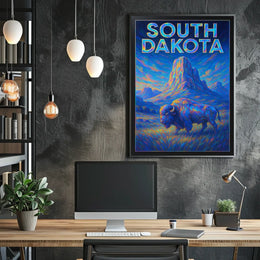 South Dakota Wilderness Poster